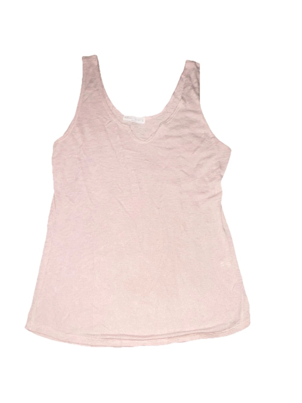 Everyday Scoop Neck Tank Top - Soft Blush Pink